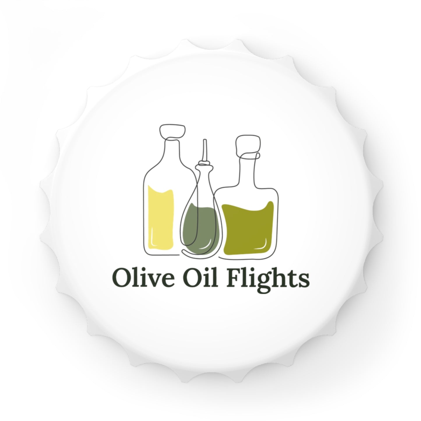 Bottle Opener - Olive Oil Flight Unique Design