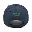 Distressed Hat (Embroidery - Blue)