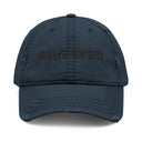 Distressed Hat (Embroidery - Black)