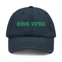 Distressed Hat (Embroidery - Blue)